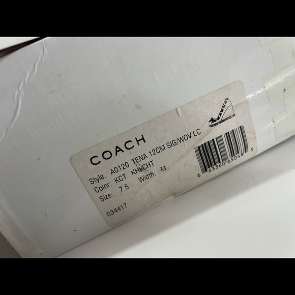 Women’s Coach wedges - Picture 8 of 8